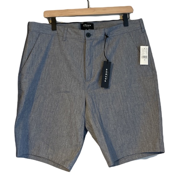 Pacsun Chino style Shorts NWT 36 blue - Picture 8 of 8